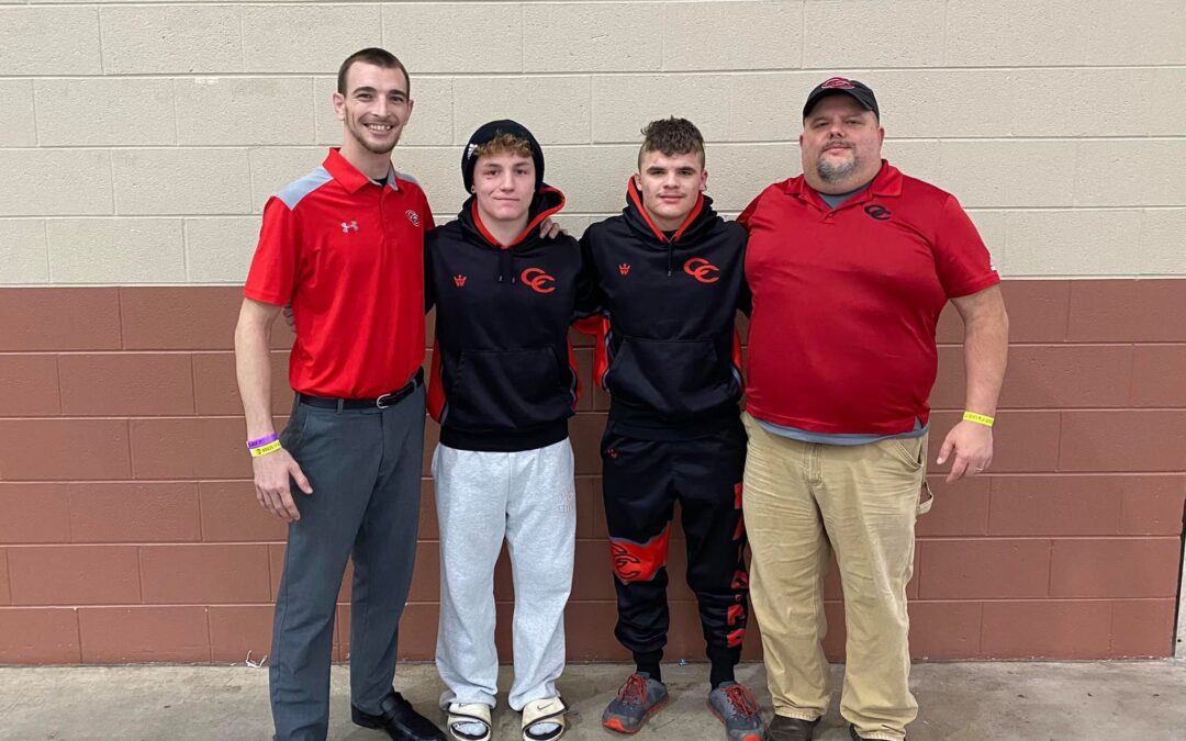 CHS wrestlers Barlow, Prater wrap season at state tournament