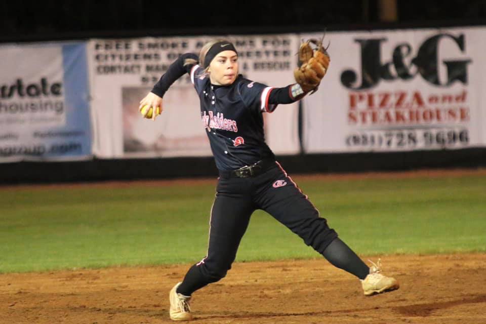SOFTBALL: Lady Raiders thump Columbia in 15-0 blowout
