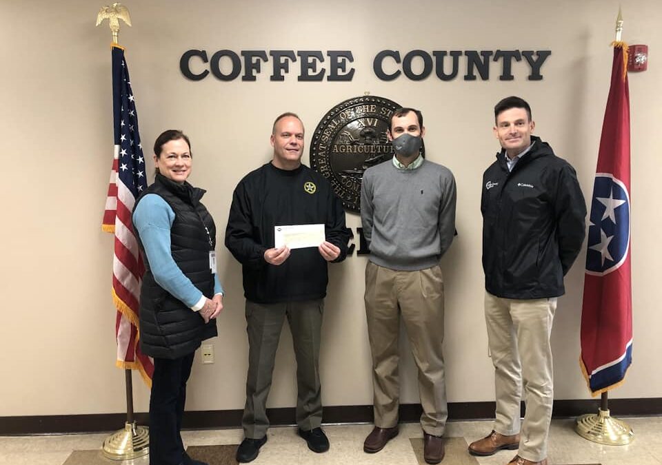 SBCO makes donation to sheriff’s cadet camp