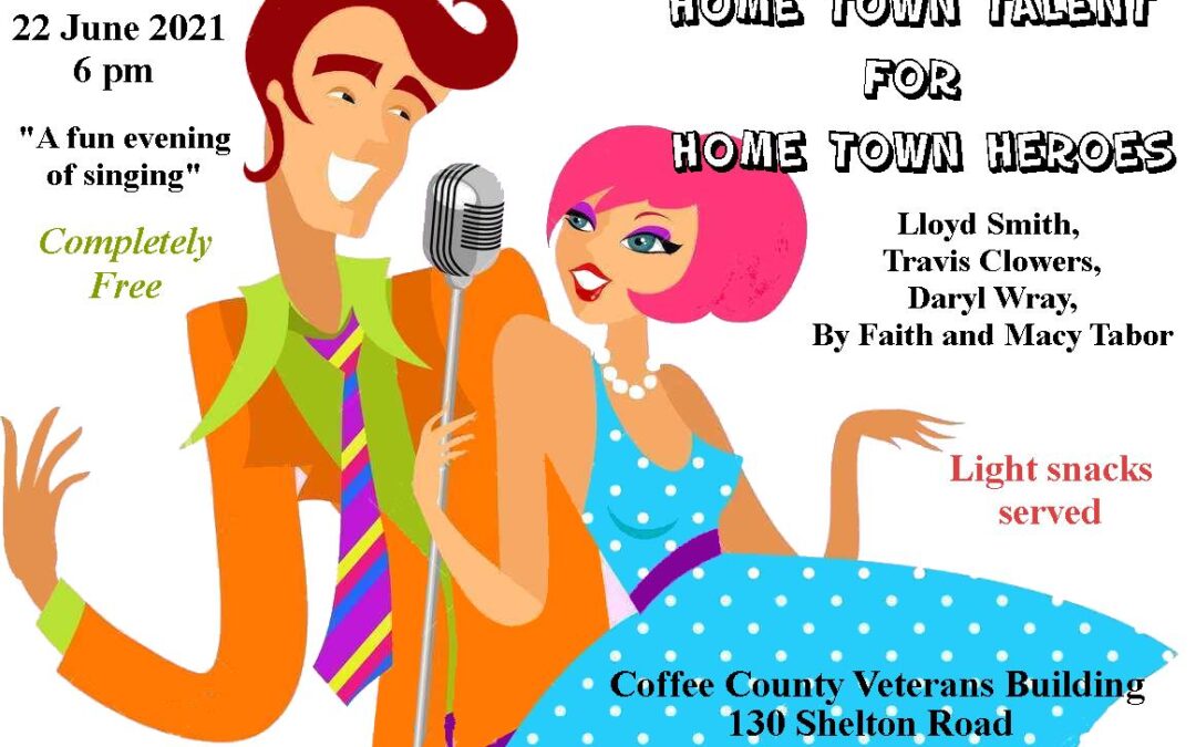 “Home Town Talent for Home Town Heroes” event to happen on June 22nd
