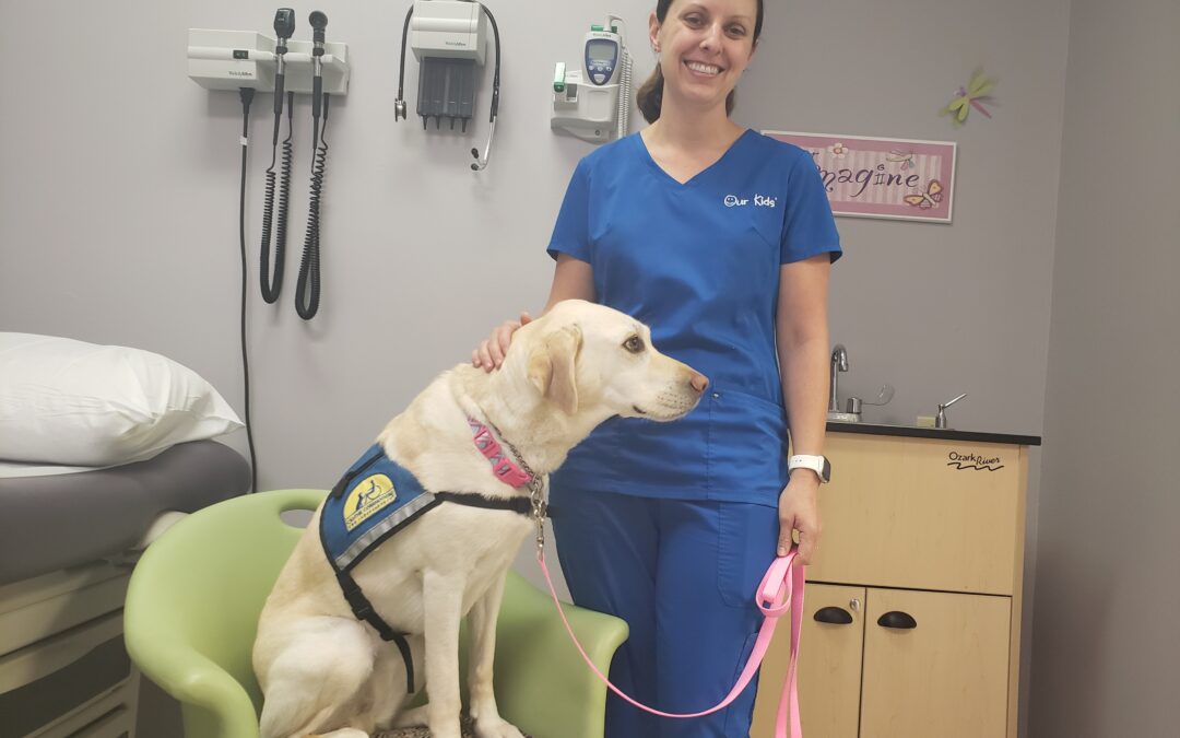 Desiree IV makes children feel more comfortable when they come for their medical visit