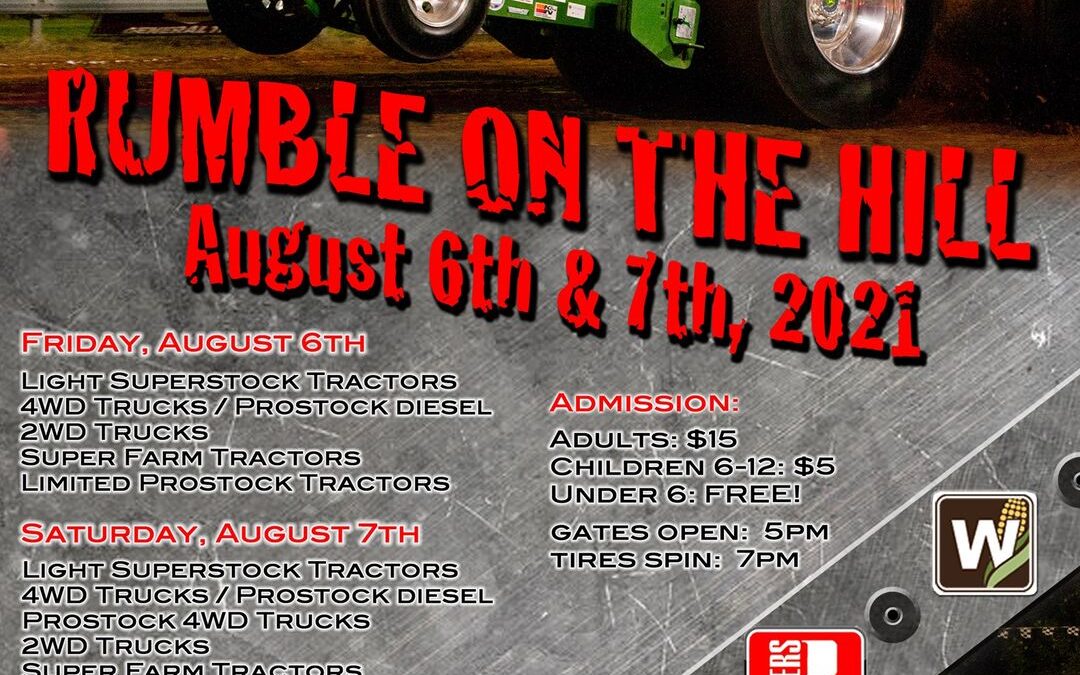 21st annual Rumble on the Hill Truck and Tractor Pull set for this weekend