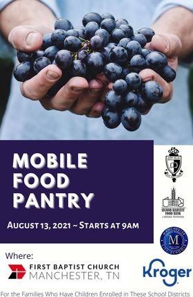 Mobile Food Pantry August 13th