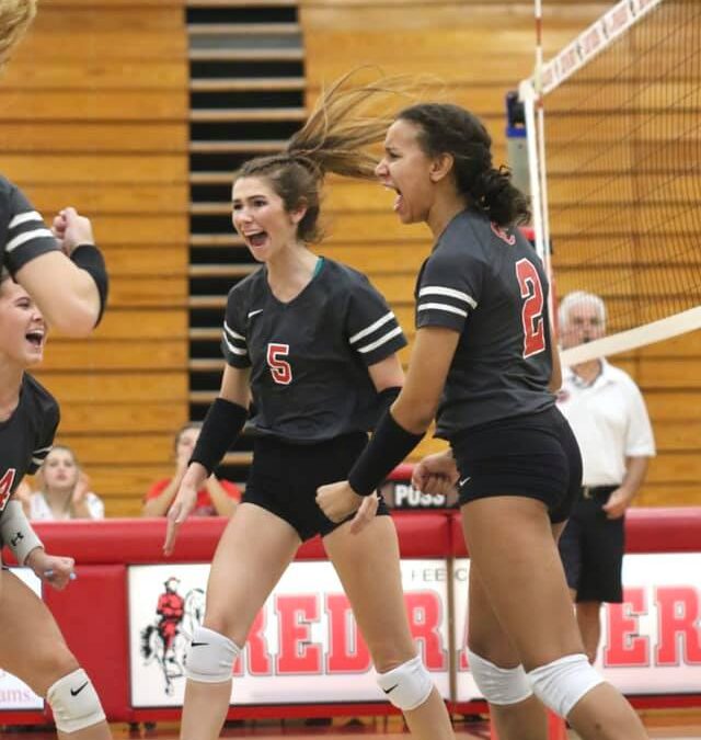 VOLLEYBALL: Lady Raiders make comeback in 3-2 win over Franklin County
