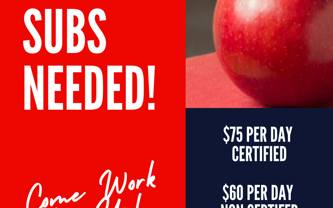 Coffee County Schools look to hire more substitutes for the 2021-2022 school year