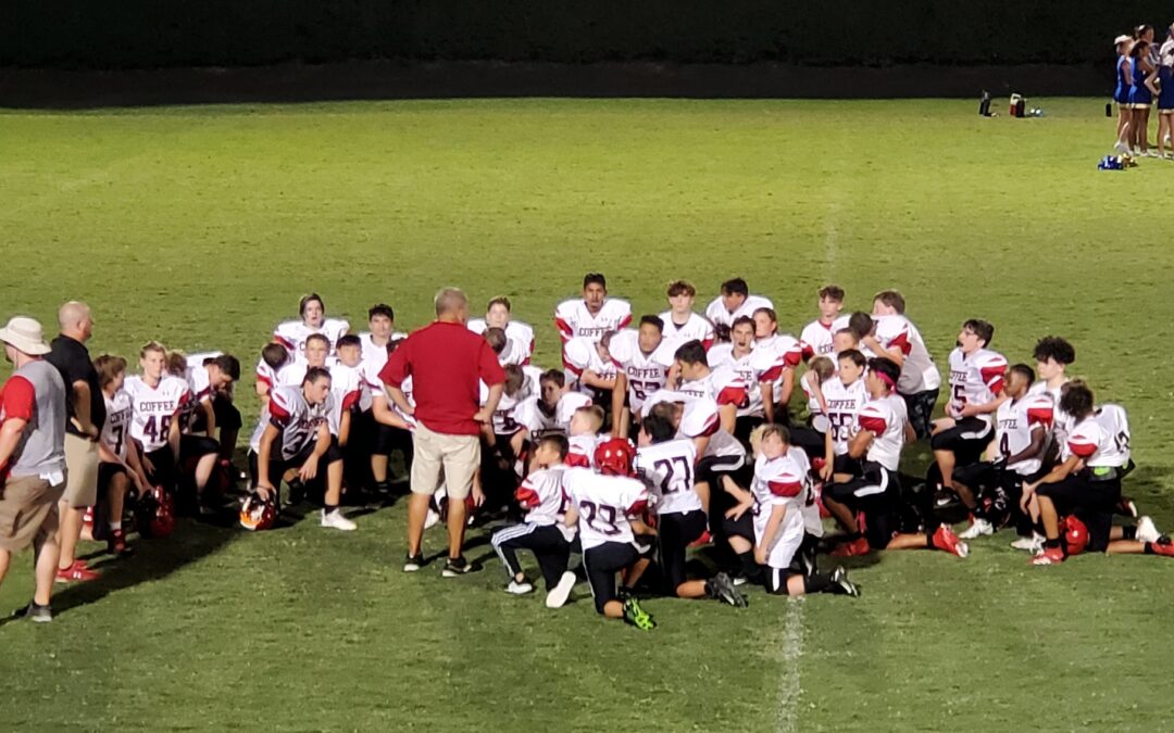 FOOTBALL: Coffee Middle opens season with blowout road win over West Wilson