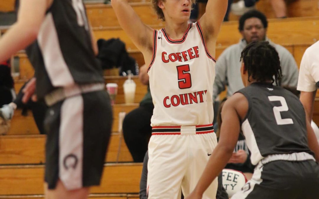 HIGH SCHOOL BASKETBALL: Mustangs get hot from the arc, down Raiders by 10