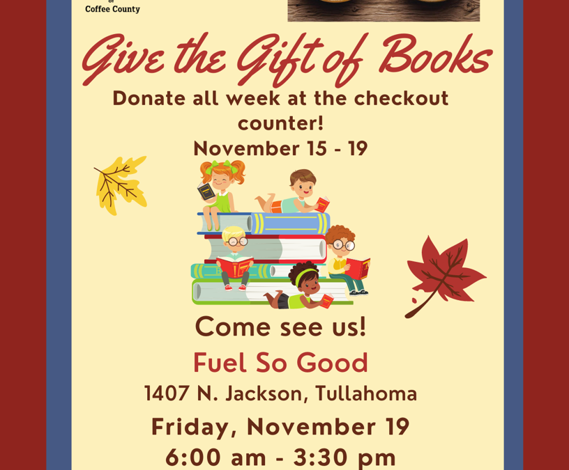 Imagination library accepting donations for ‘give the gift of books’ fundraiser