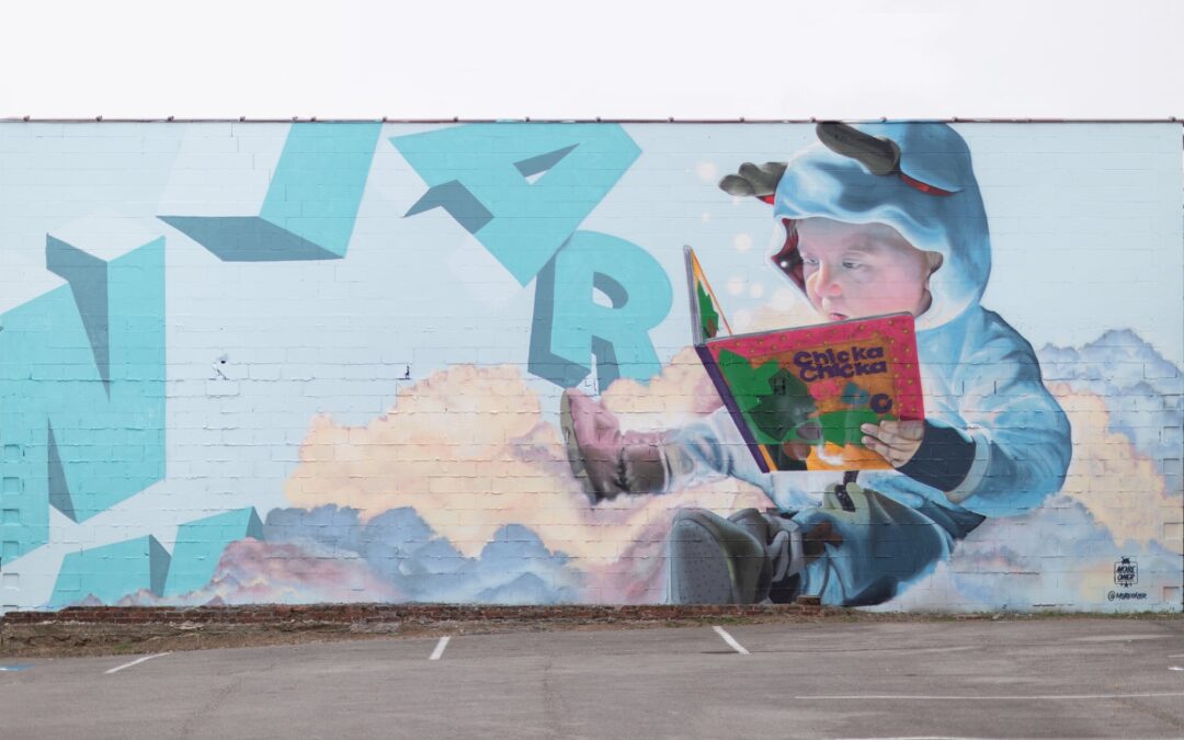 DMA-events adds Literacy-themed mural to downtown Tullahoma