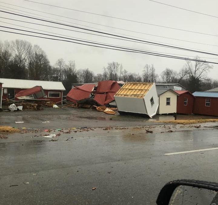 Monday morning storm leaves path of destruction in Tullahoma; EMA cites “possible tornado”