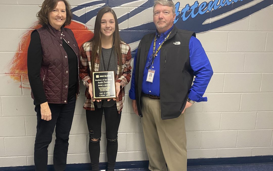 H&R BLOCK STUDENT OF THE WEEK – Audri Patton