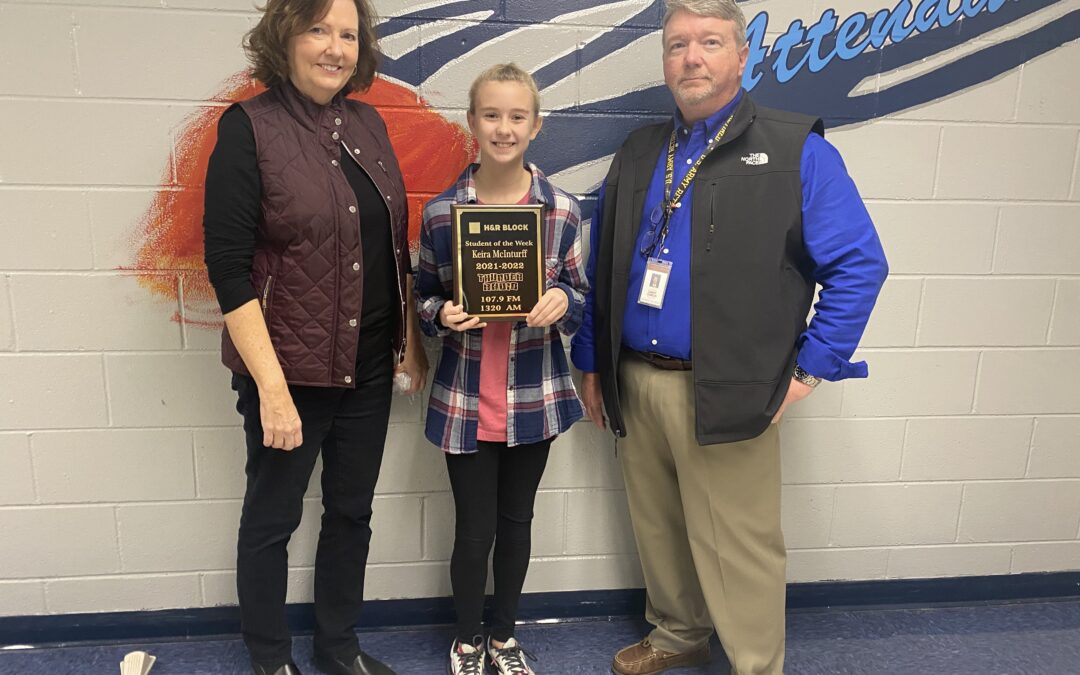 H&R BLOCK STUDENT OF THE WEEK – Keira McInturff