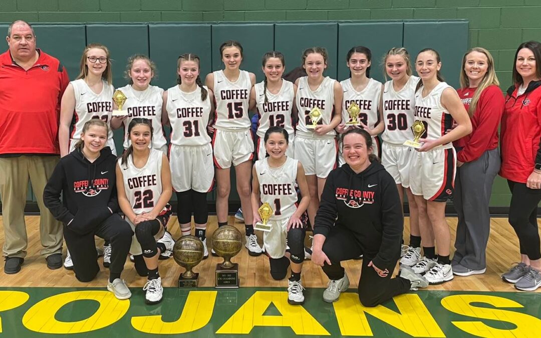 CMS LADY RAIDERS TAKE CONFERENCE CHAMPIONSHIP