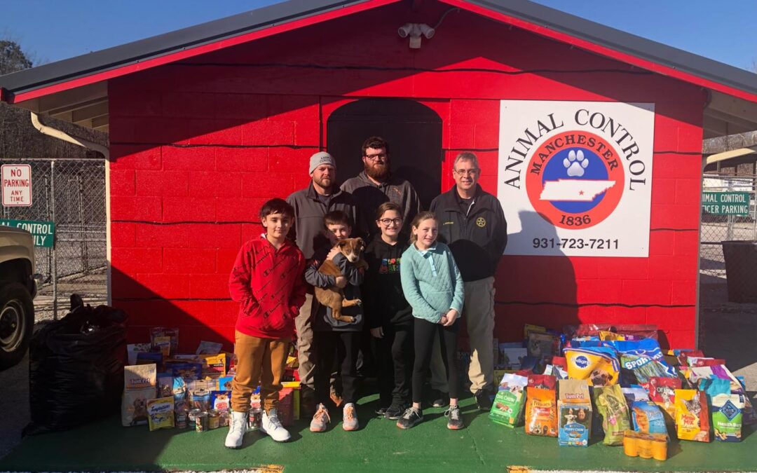 Hillsboro cadets collect items for animals
