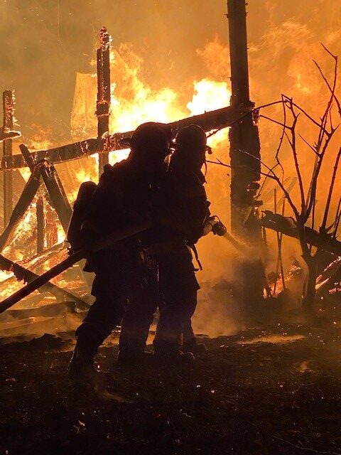 Manchester fire crews respond to Tuesday night structure fire