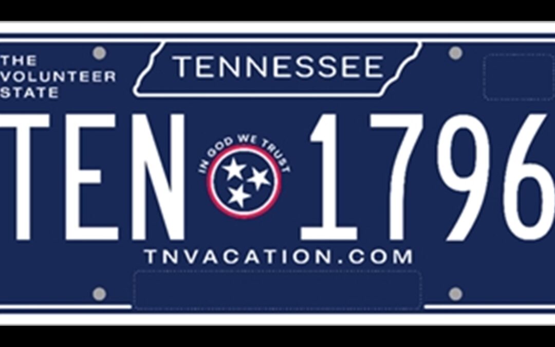 Tennessee new license plates rolling out this year