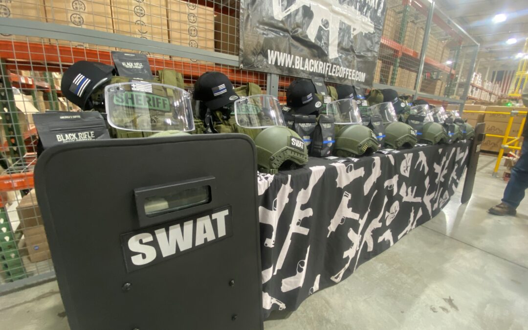 Black Rifle Coffee Company donates new tactical gear to Coffee County Sheriff’s Department