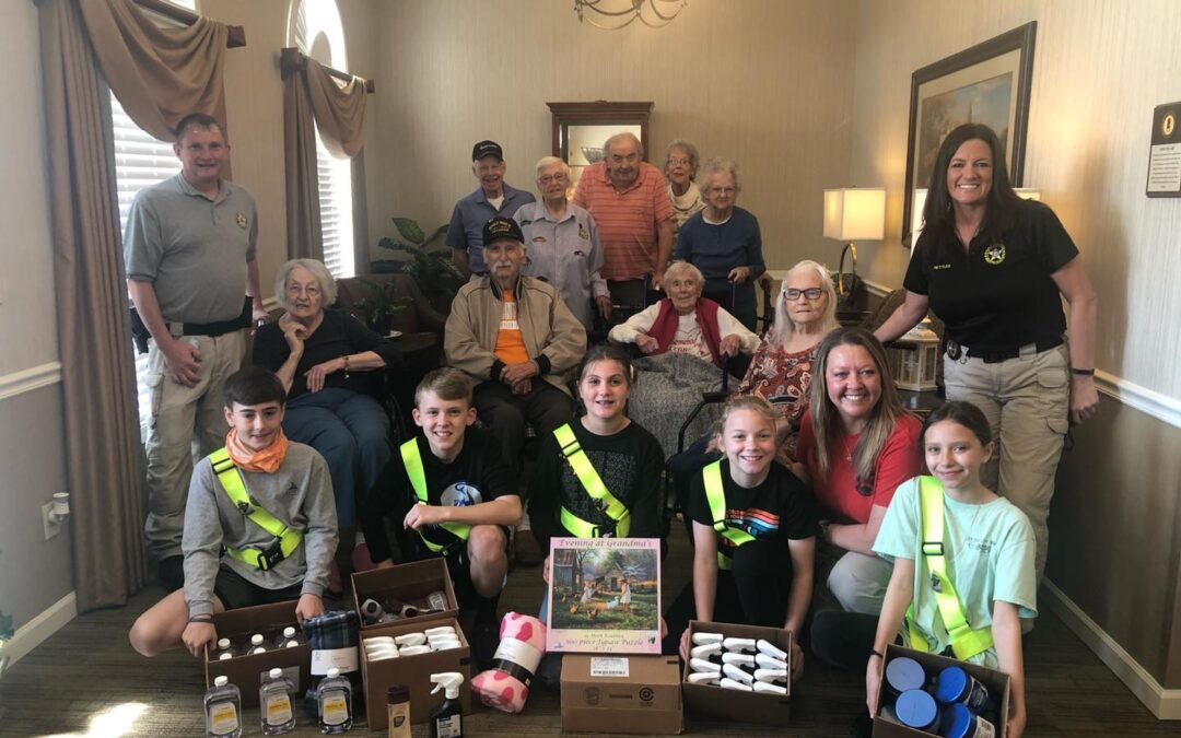 Coffee County Sheriff’s Department, elementary schools team up to collect items for assisted living centers
