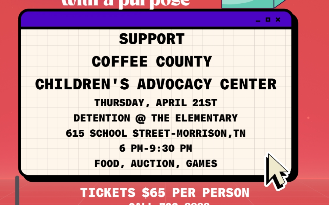 Detention @ The Elementary to host Play with a Purpose fundraiser for Children’s Advocacy Center