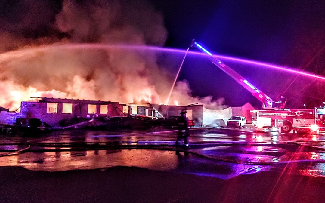 Fire destroys Woodbury Highway business early Sunday morning