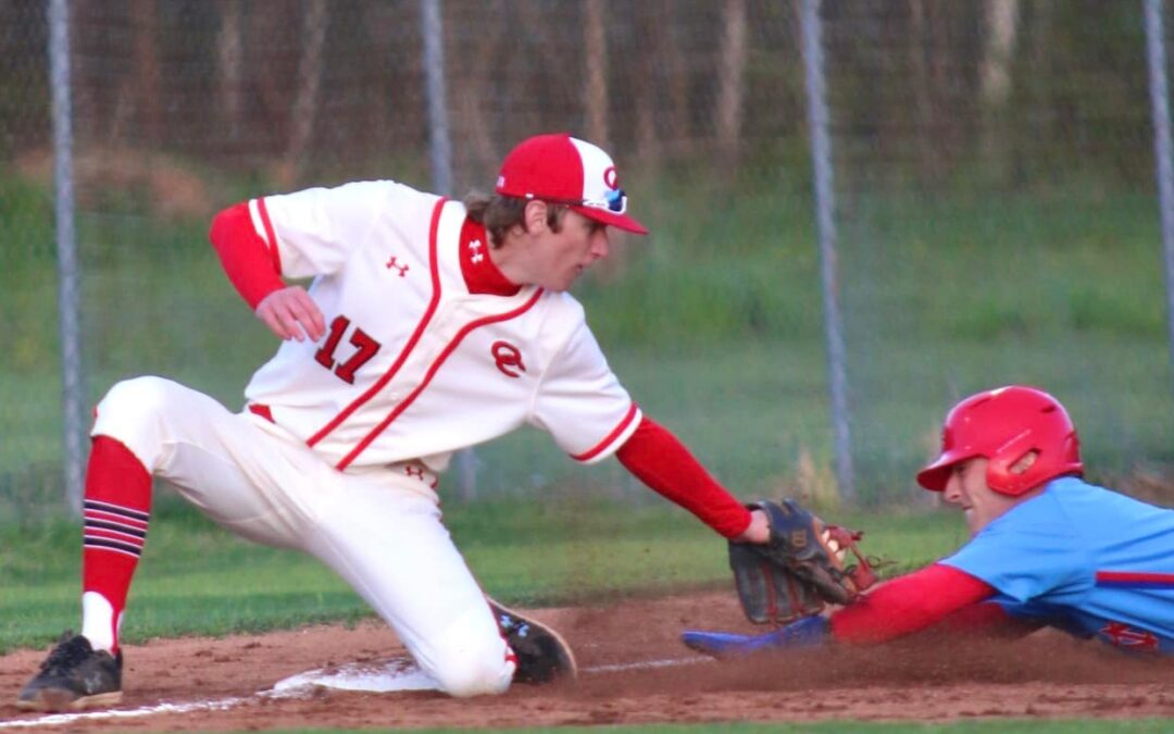 Raiders manage only two hits, fall to Pioneers in district series opener