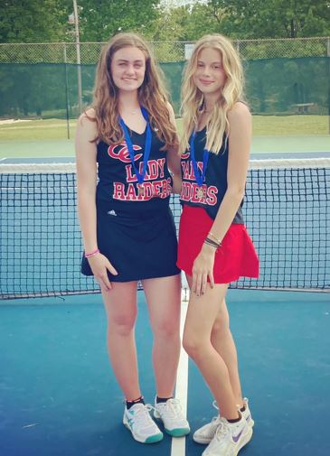 CHS tennis shows out at district tournament