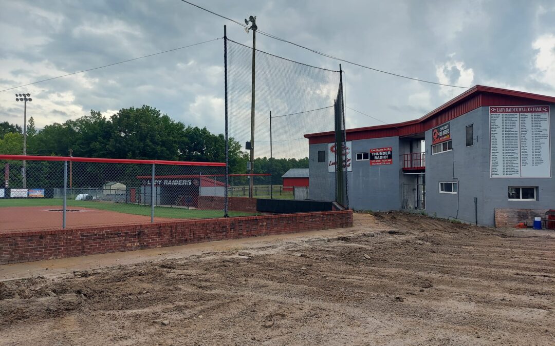 Renovations begin at CHS softball complex
