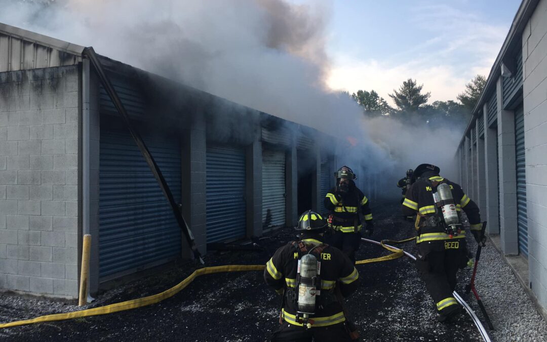 Henley Storage units sustain heavy fire damage Saturday
