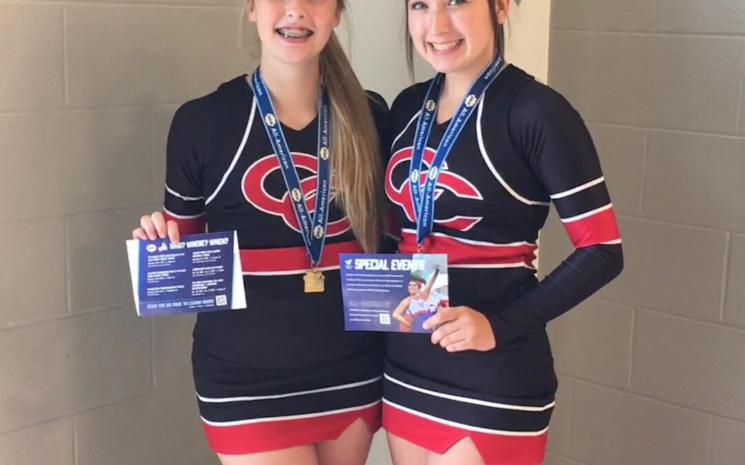 CHS cheerleaders have two named All-Americans at summer camp