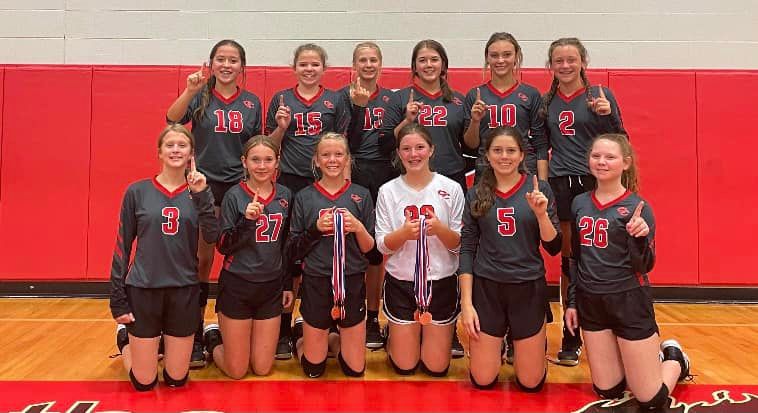CMS volleyball goes unbeaten at Saturday playday