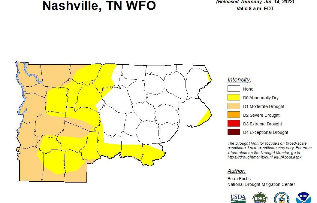 Portions of Coffee County rated ‘abnormally dry’ despite recent rainfall